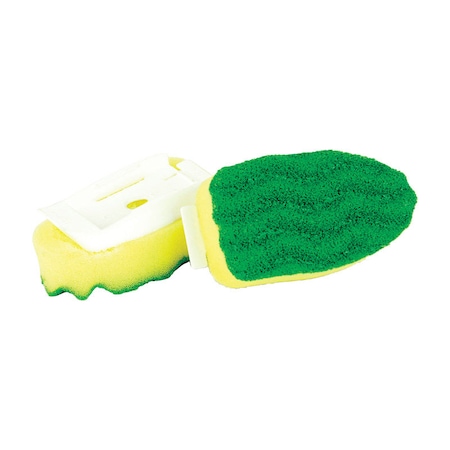 Libman Libman 3.5 in. W Soft Bristle Polypropylene Handle Scrubbing Dish Wand Refills, PK2 1135